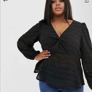 NWT asos curve top